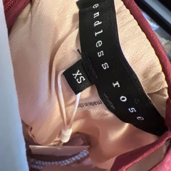 NWT Lace tiered Endless Rose Dress - Picture 6 of 6